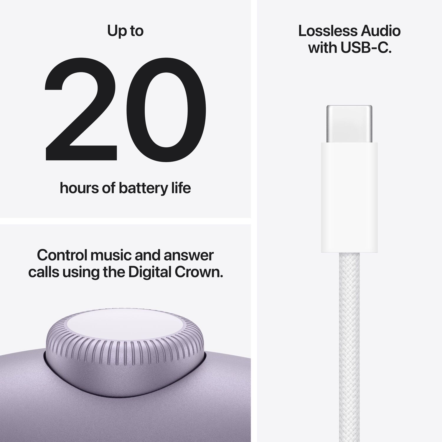 Apple AirPods Max 2 (2026) - Purple by Apple - Refurbished - Very Good condition - Image 5