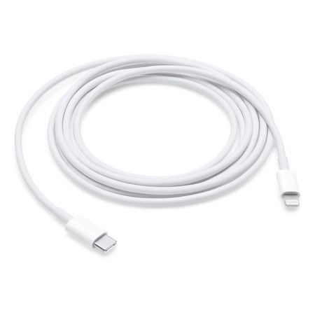 Apple Cable 6FT Lightning USB-C (Bulk Packaging) - White by Apple - Refurbished - Brand New condition - US$17.99