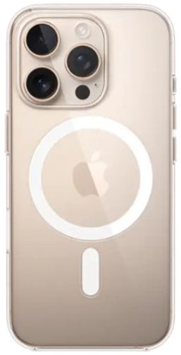 Apple Apple Clear Phone Case with Magsafe for iPhone 16 Pro - Clear by Apple - Refurbished - Very Good condition - US$34.62