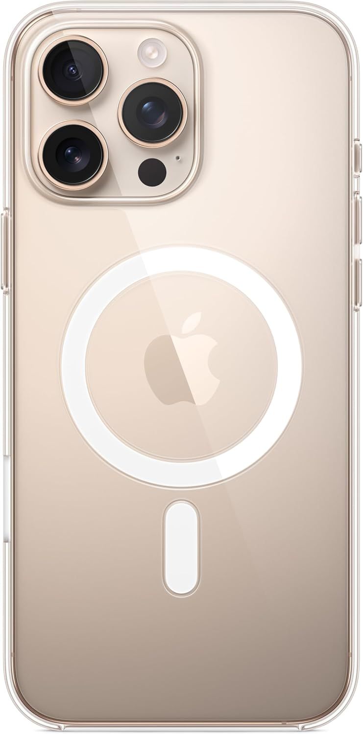 Apple Apple Clear Phone Case with Magsafe for iPhone 16 Pro Max - Clear by Apple - Refurbished - Very Good condition - US$33.86