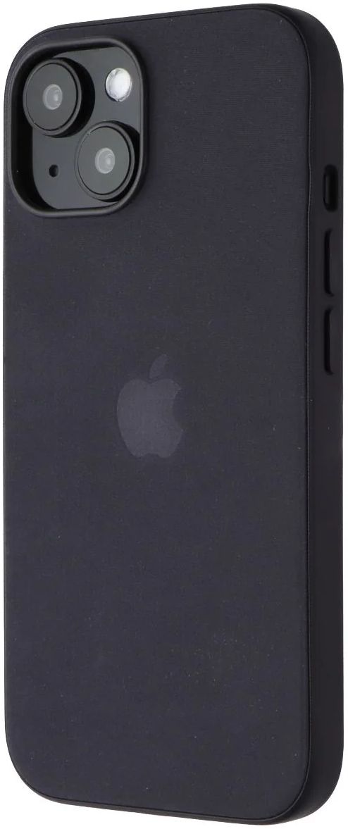 Apple FineWoven Phone Case for MagSafe for iPhone 15 - Black by Apple - Refurbished - Very Good condition - Image 2