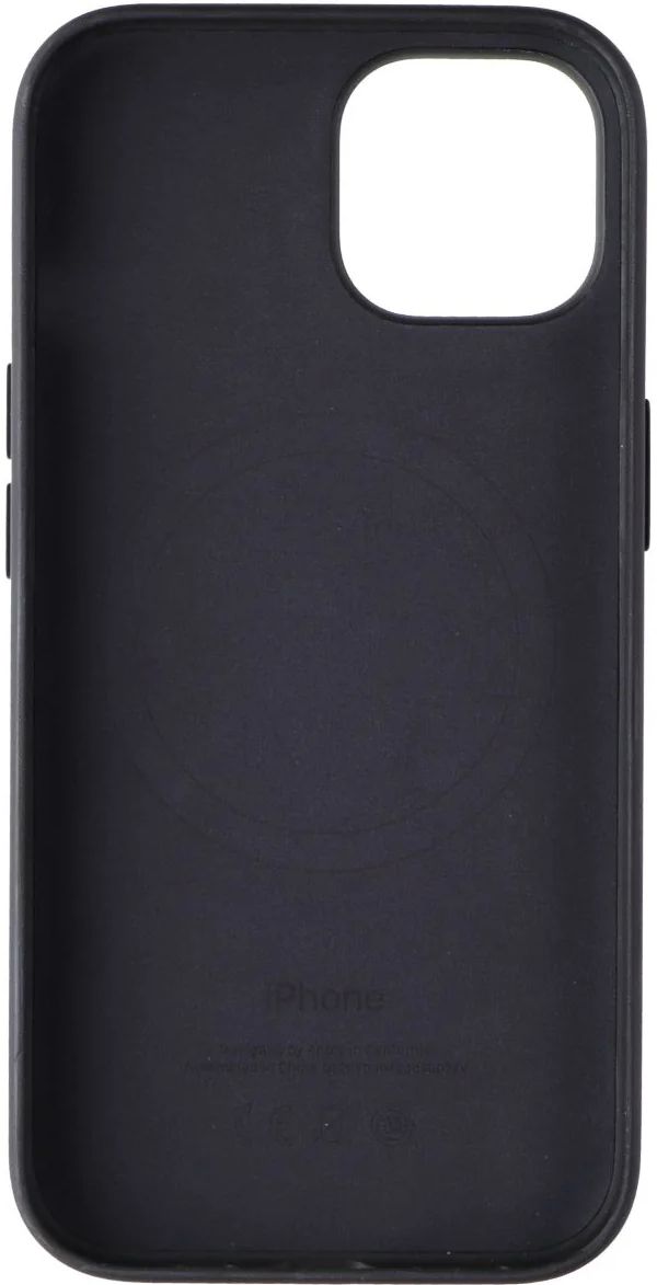 Apple FineWoven Phone Case for MagSafe for iPhone 15 - Black by Apple - Refurbished - Very Good condition - Image 3