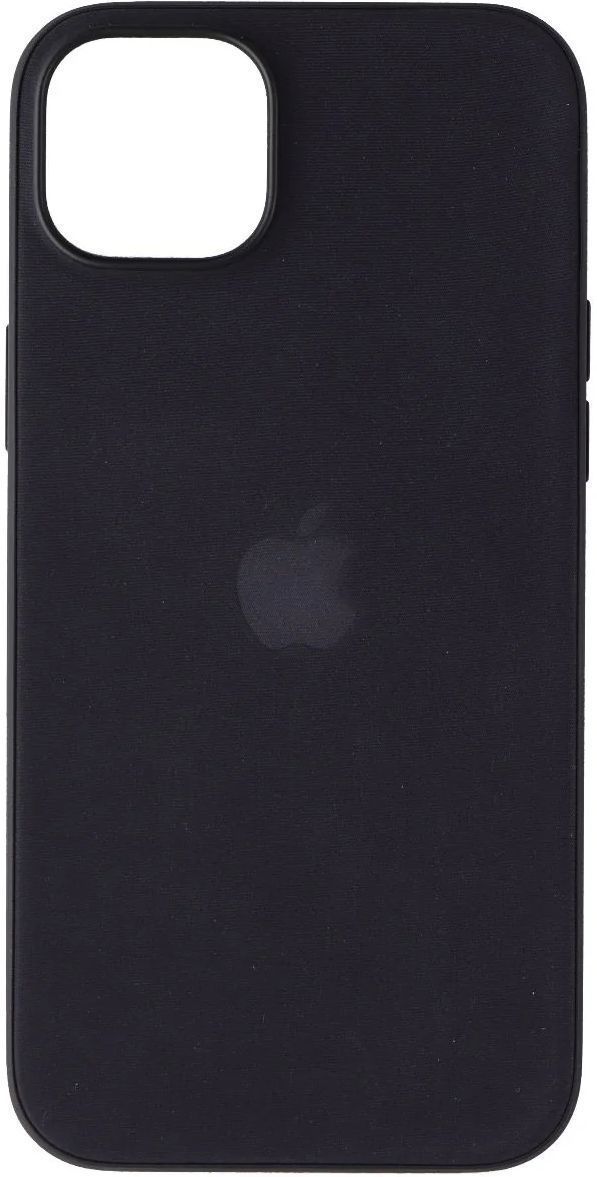 Apple FineWoven Phone Case for MagSafe for iPhone 15 Plus - Black by Apple - Refurbished - Premium condition - US$50.98