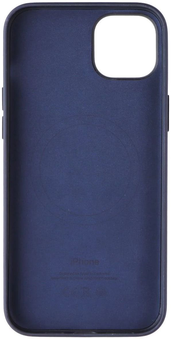Apple FineWoven Phone Case for MagSafe for iPhone 15 Plus - Pacific Blue by Apple - Refurbished - Like New condition - Image 3