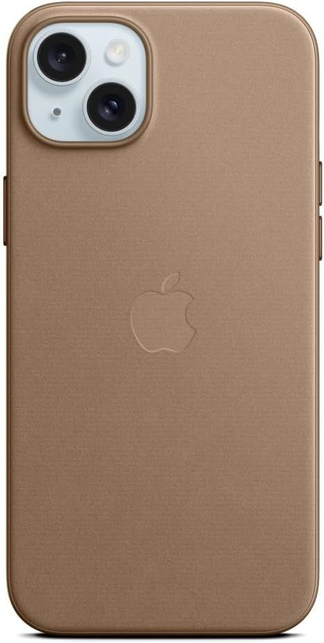 Apple FineWoven Phone Case for MagSafe for iPhone 15 Plus - Taupe by Apple - Refurbished - Brand New condition - US$13.93