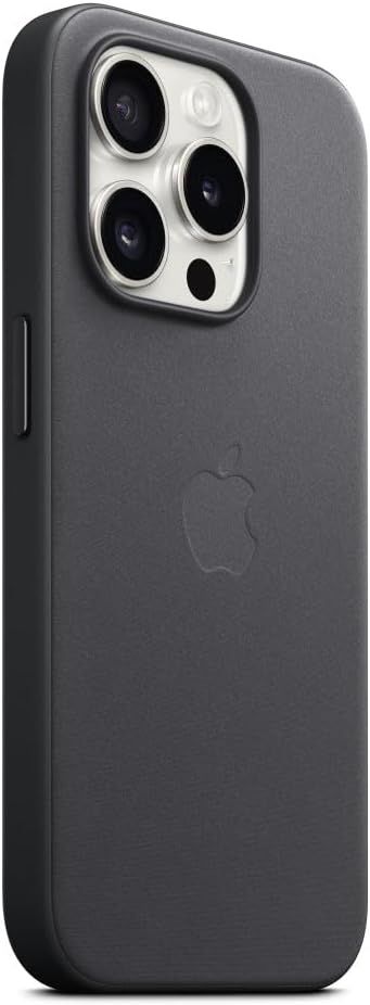 Apple FineWoven Series Phone Case for MagSafe for Apple iPhone 15 Pro - Black by Apple - Image 2