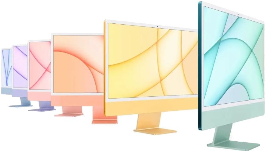 Refurbished Apple iMac 2021 M1 (Four ports) 24