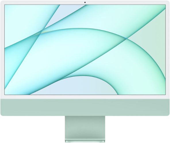 Apple iMac 2021 M1 (Four ports) 24" - Apple M1 chip 8-core CPU - 2TB - Green - 16GB RAM - 24 Inch by Apple - Refurbished - Very Good condition - CA$1278.98