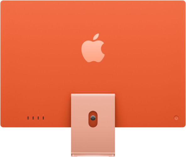 Apple iMac 2021 M1 (Four ports) 24" - Apple M1 chip 8-core CPU - 256GB - Orange - 8GB RAM - 24 Inch by Apple - Image 3