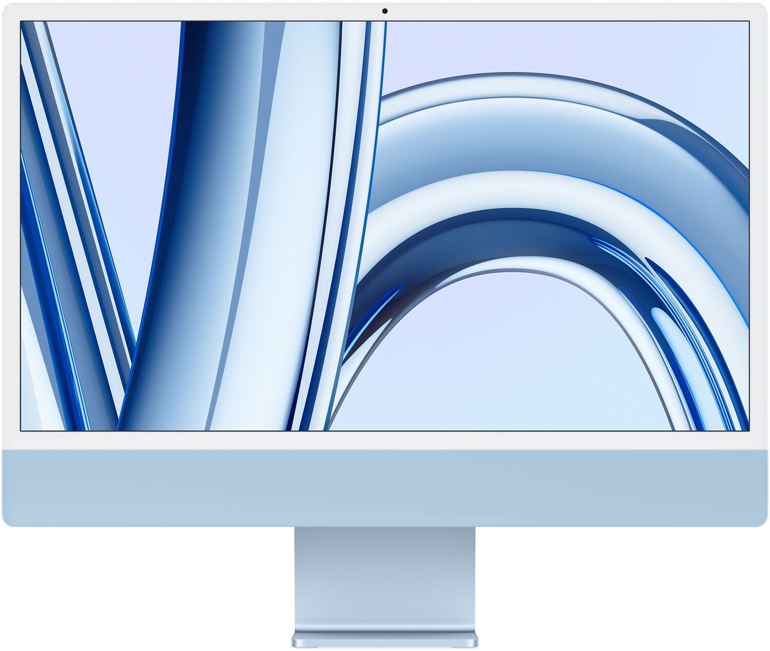 Apple iMac 2023 (Two ports) 24" - Apple M3 Chip: 8-Core CPU/8-Core GPU - 256GB - Blue - 8GB RAM - 24 Inch by Apple - Refurbished - Good condition - CA$1157.99