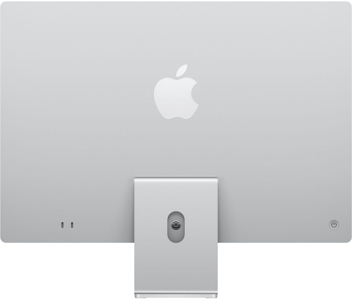 Apple iMac 2024 (Two ports) 24" - Apple M4 chip: 8-core CPU/8-Core GPU - 512GB - Silver - 16GB RAM - 24 Inch by Apple - Image 4