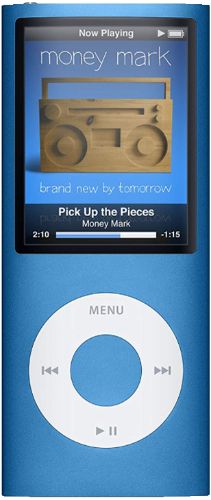 Apple iPod Nano 4th Gen - 8GB - Blue by Apple - Refurbished - Premium condition - US$151.98