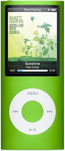 Apple iPod Nano 4th Gen - 16GB - Green by Apple - Refurbished - Premium condition - US$171.49