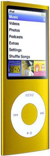 Apple iPod Nano 4th Gen - 8GB - Yellow by Apple - Image 2