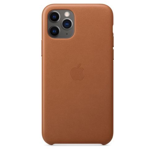 Apple Leather Case for iPhone 11 Pro - Saddle Brown by Apple - Refurbished - Brand New condition - CA$81.49