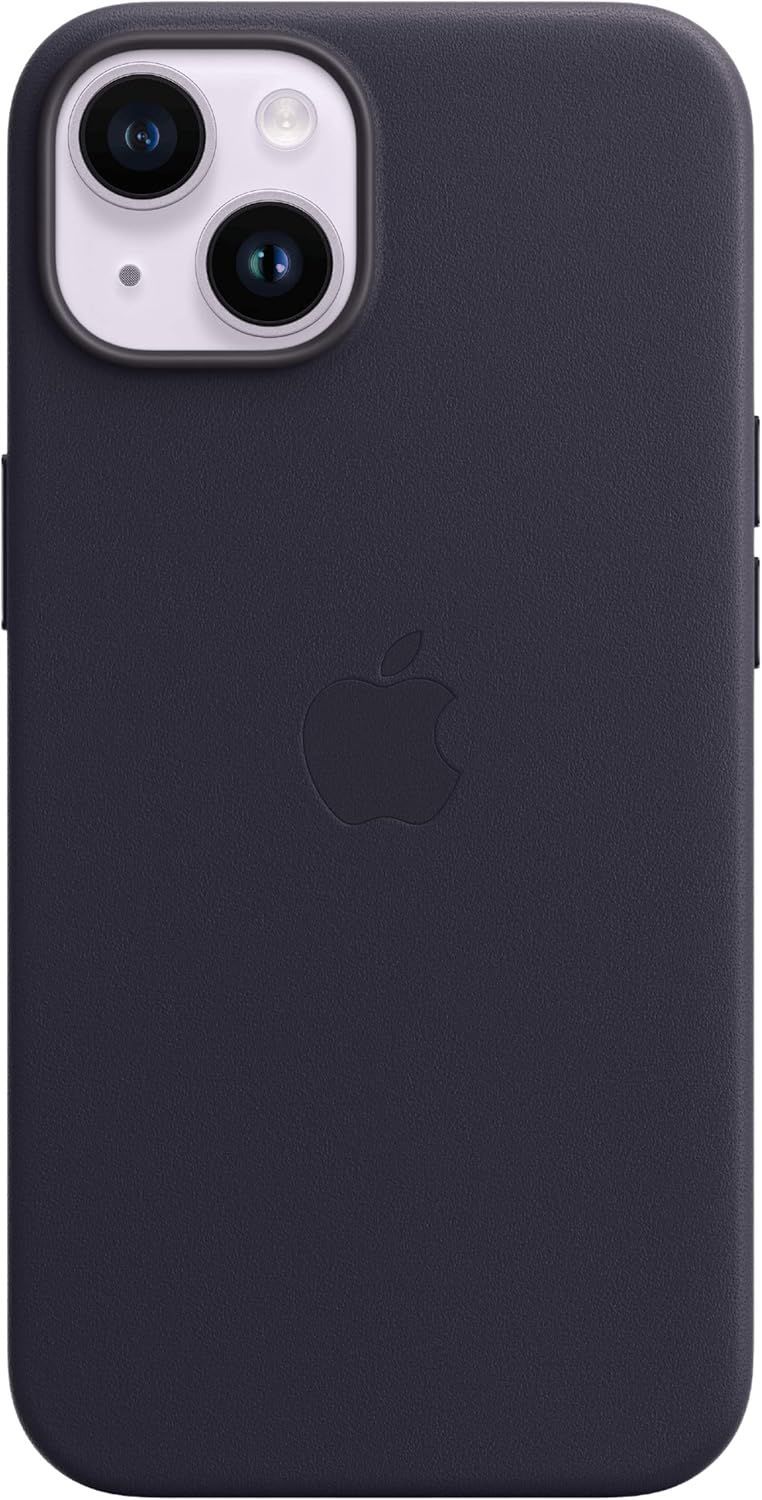 Apple Leather Case with MagSafe for iPhone 14 Plus - Ink by Apple - Refurbished - Premium condition - US$14.99