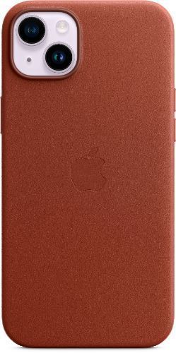 Apple Leather Case with MagSafe for iPhone 14 Plus - Umber by Apple - Refurbished - Brand New condition - US$12.63