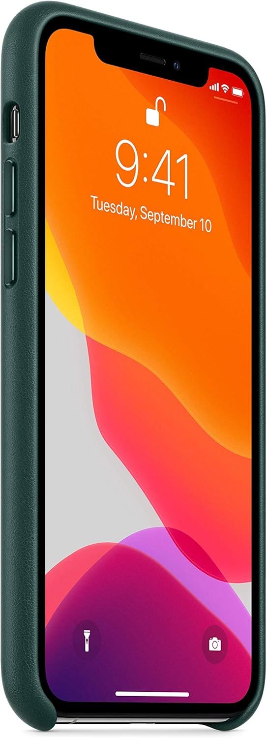 Apple Leather Phone Case for iPhone 11 Pro - Forest Green by Apple - Refurbished - Brand New condition - Image 2
