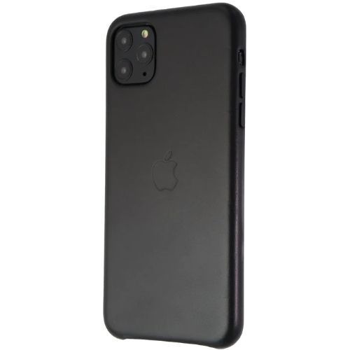 Apple Leather Phone Case for iPhone 11 Pro Max - Black by Apple - Refurbished - Brand New condition - US$40.98
