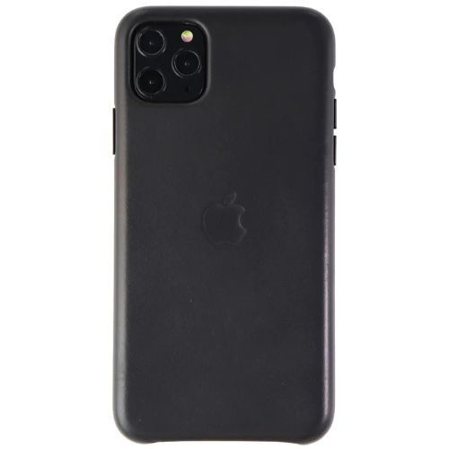 Apple Leather Phone Case for iPhone 11 Pro Max - Black by Apple - Image 2