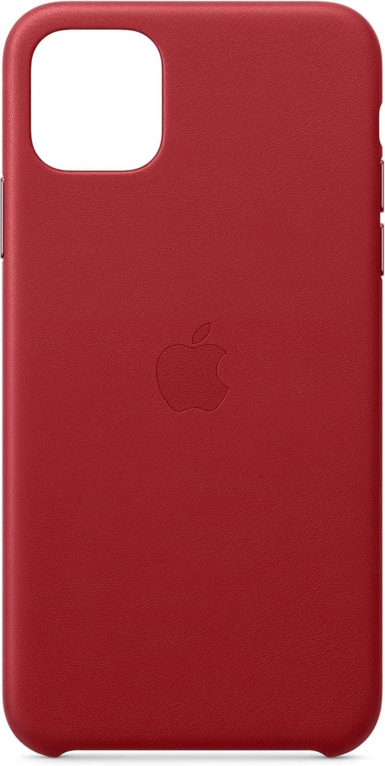 Apple Leather Phone Case for iPhone 11 Pro Max - Red by Apple - Refurbished - Premium condition - US$18.98