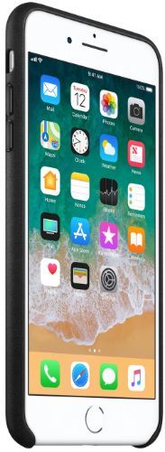 Apple Leather Phone Case For iPhone 8 Plus | 7 Plus - Black by Apple - Refurbished - Brand New condition - Image 2