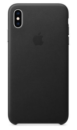 Apple Leather Phone Case for iPhone XS Max - Black by Apple - Refurbished - Brand New condition - CA$45.99