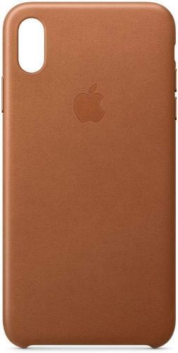 Apple Leather Phone Case for iPhone XS Max - Saddle Brown by Apple - Refurbished - Brand New condition - Image 2