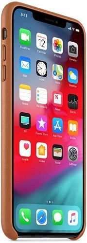 Apple Leather Phone Case for iPhone XS Max - Saddle Brown by Apple - Refurbished - Brand New condition - Image 3