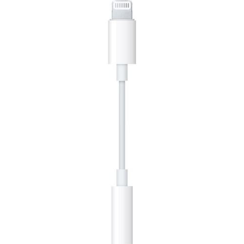 Apple Lightning to 3.5 mm Headphone Jack Adapter - White by Apple - Refurbished - Brand New condition - US$20.98