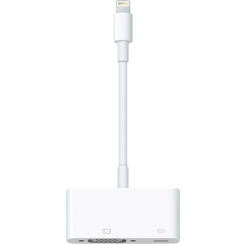 Apple Lightning to VGA Adapter - White by Apple - Refurbished - Very Good condition - US$32.43