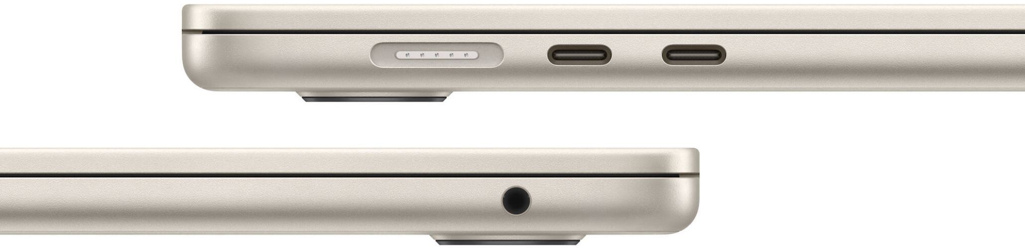 MacBook Air (2024) 13.6-inch - Starlight - Apple M3 Chip: 8-Core CPU/10-Core GPU - 16GB RAM - SSD 512GB by Apple - Image 4