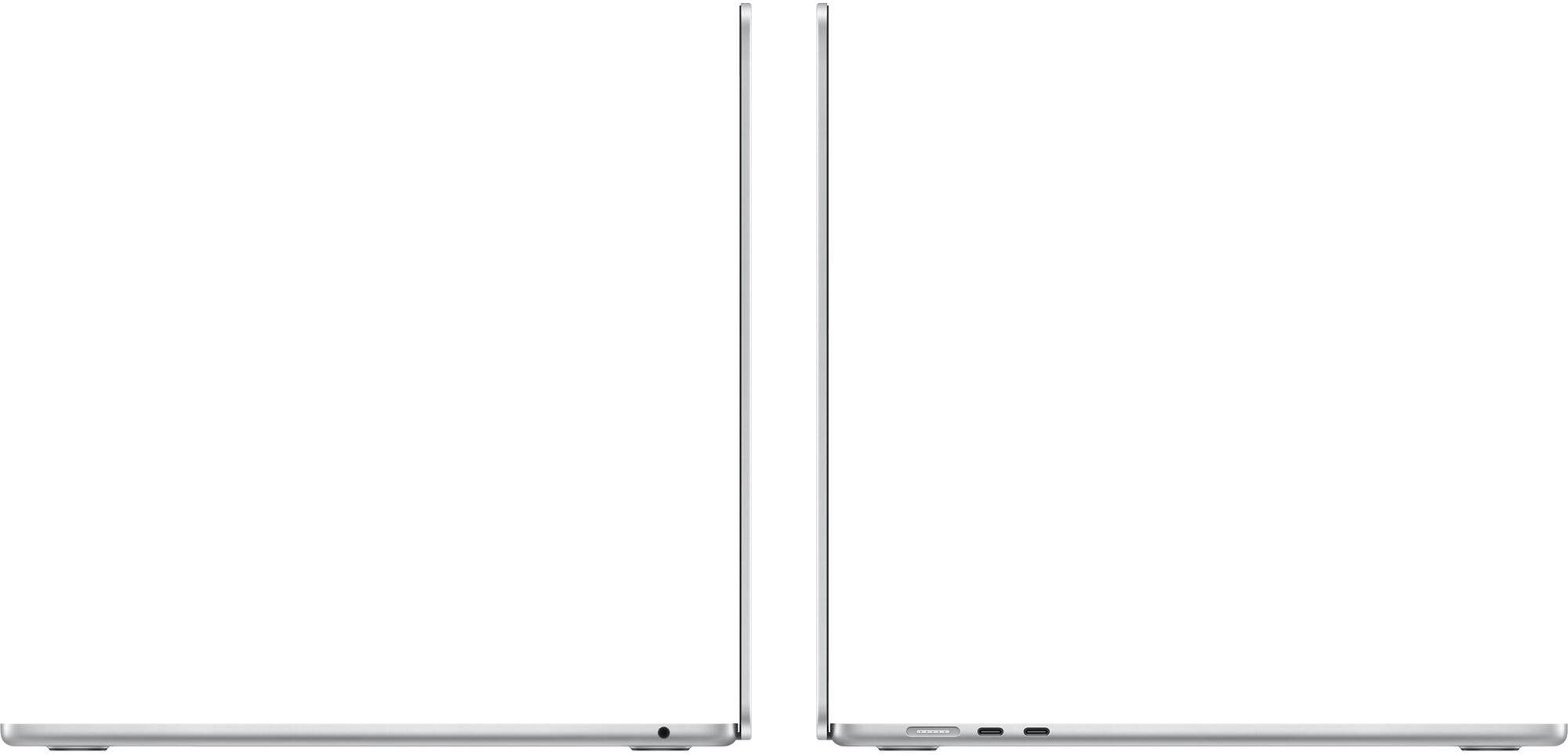 MacBook Air (2024) 15.3-inch - Silver - Apple M3 Chip: 8-Core CPU/10-Core GPU - 8GB RAM - SSD 256GB by Apple - Image 3