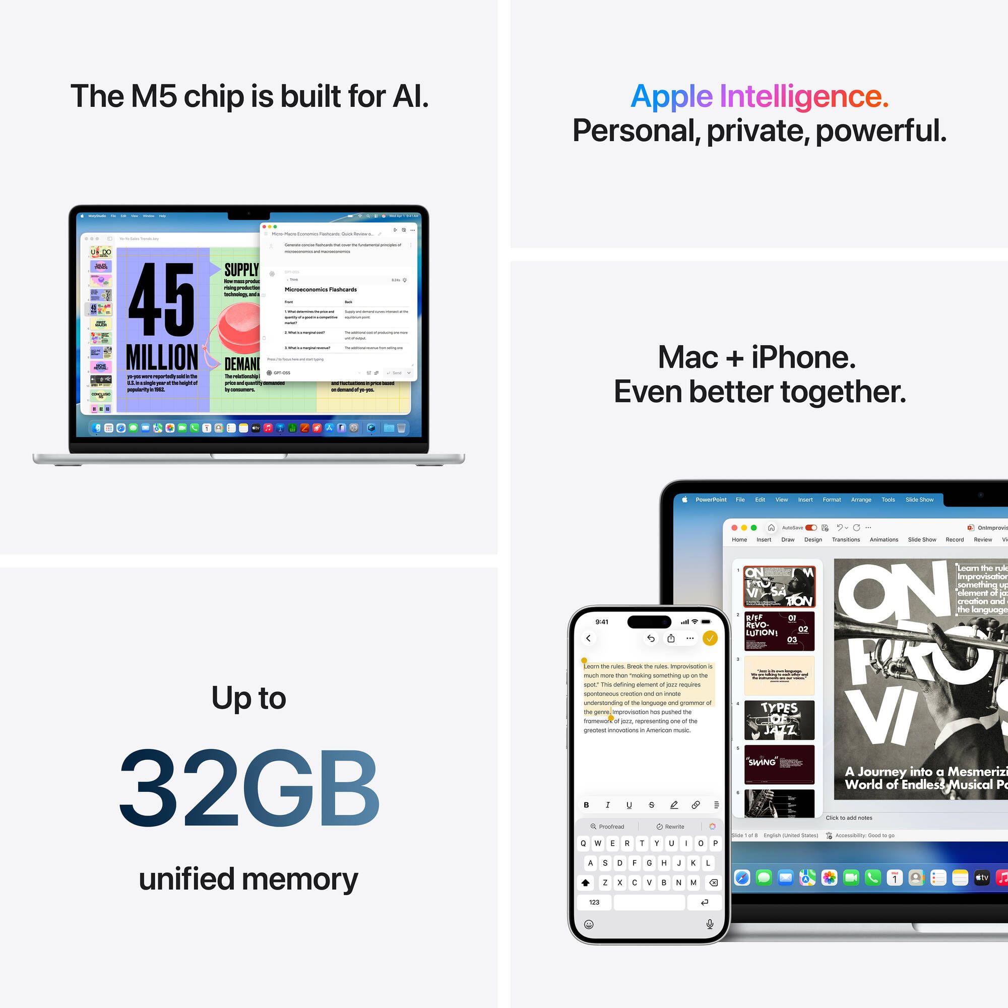 MacBook Air (2026) 13.6-inch - Sky Blue - Apple M5 chip: 10‑core CPU/10-core GPU - 16GB RAM - 1TB by Apple - Image 9