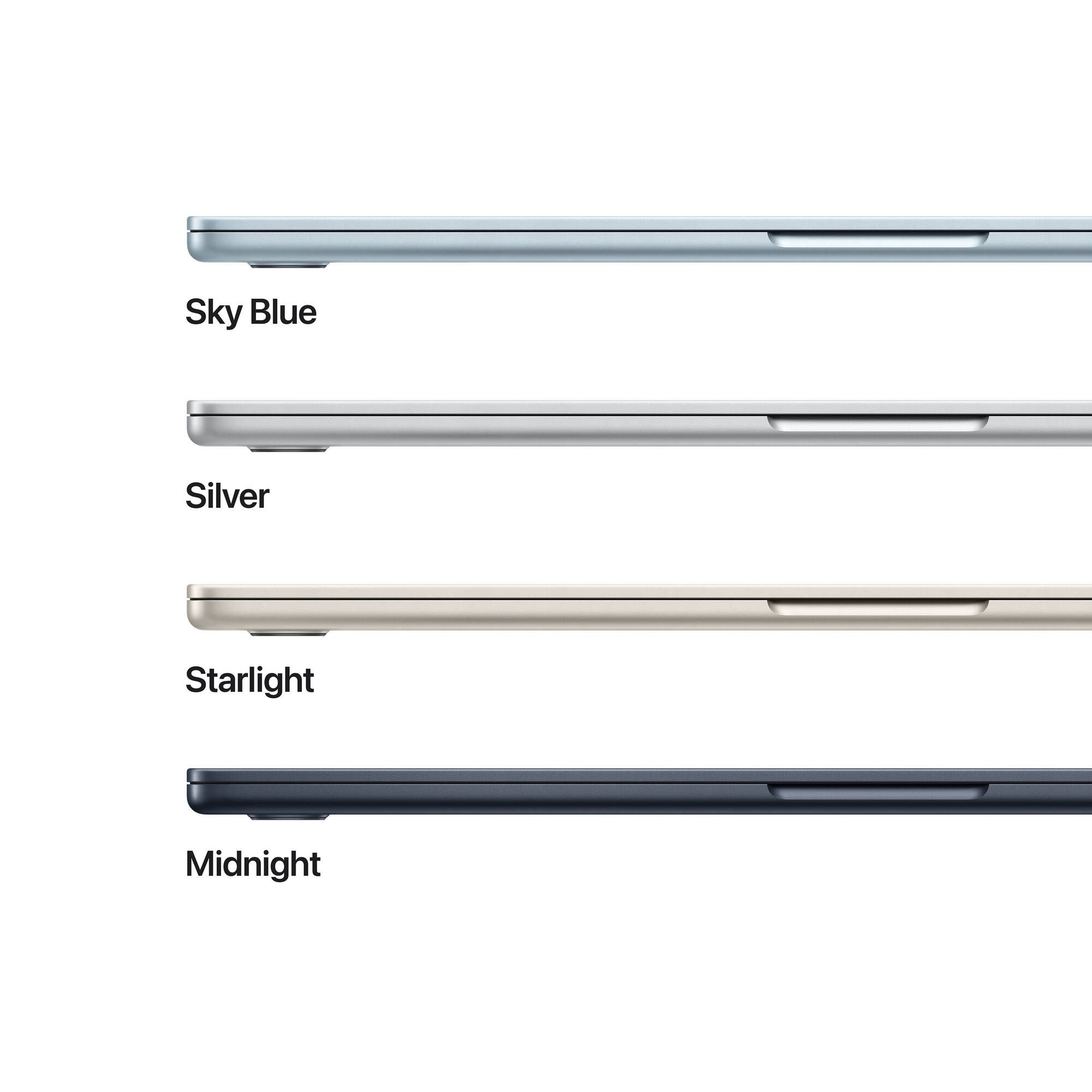 MacBook Air (2026) 15.3-inch - Silver - Apple M5 chip: 10‑core CPU/10-core GPU - 16GB RAM - 512GB by Apple - Image 5