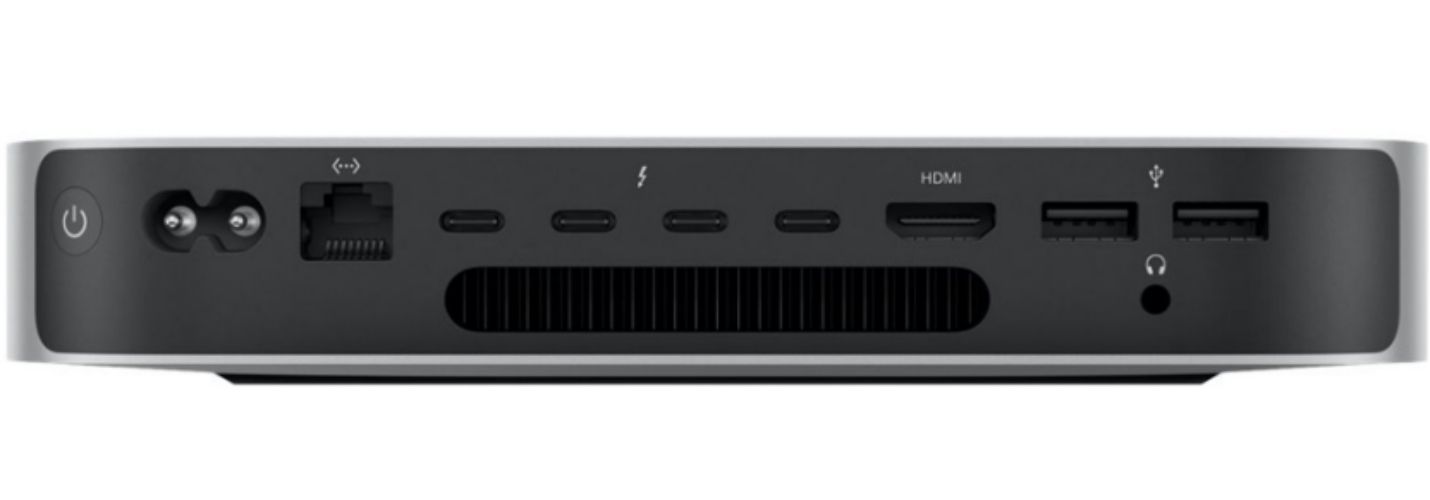 Apple Mac mini (2023) - Apple M2 chip 8-core CPU - 256GB - Silver - 8GB RAM by Apple - Image 3
