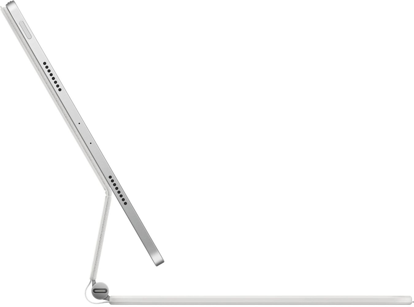 Apple Magic Keyboard for iPad Air 11-inch M2 - White by Apple - Image 4
