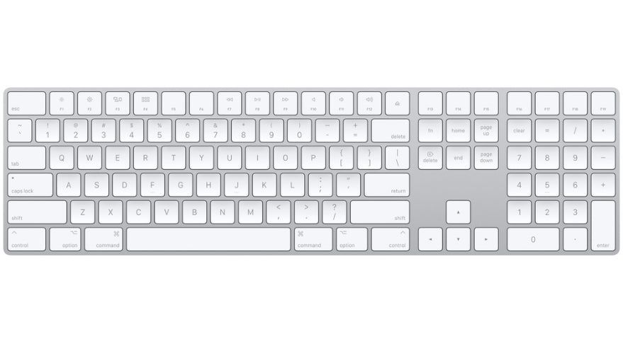Apple Apple Magic Keyboard with Numeric Keypad - White by Apple - Refurbished - Brand New condition - CA$182.48