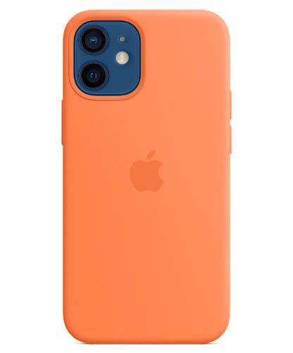 Apple Silicone Case with MagSafe for iPhone 12 mini - Kumquat by Apple - Refurbished - Brand New condition - CA$81.49