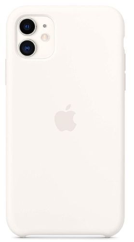Apple Silicone Phone Case for iPhone 11 - White by Apple - Refurbished - Brand New condition - US$40.98