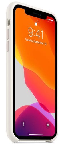 Apple Silicone Phone Case for iPhone 11 - White by Apple - Refurbished - Brand New condition - Image 2
