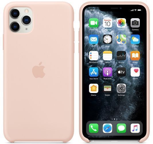 Apple Silicone Phone Case for iPhone 11 Pro Max - Pink Sand by Apple - Refurbished - Brand New condition - US$40.98