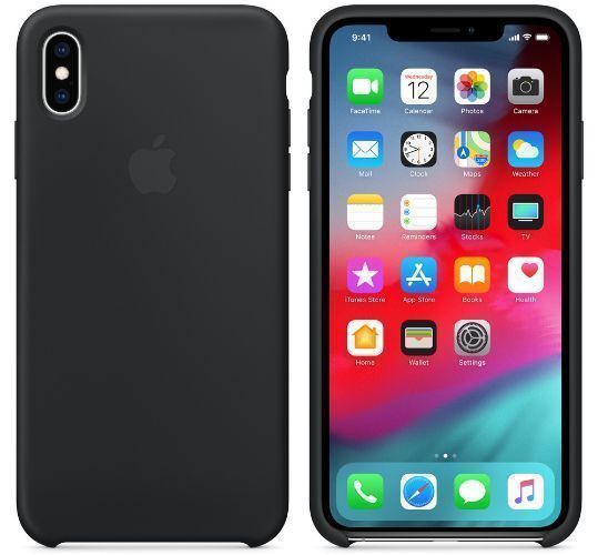 Apple Silicone Phone Case for iPhone XS - Black by Apple - Refurbished - Brand New condition - CA$45.99