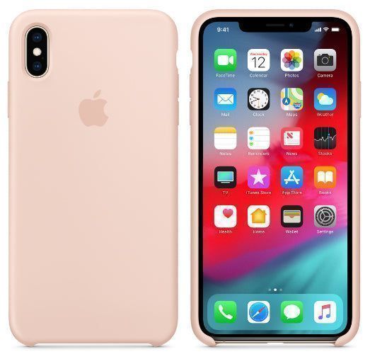 Apple Silicone Phone Case for iPhone XS Max - Pink Sand by Apple - Refurbished - Brand New condition - Image 2