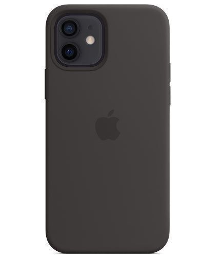 Apple Silicone Phone Case with MagSafe for iPhone 12 | 12 Pro - Black by Apple - Refurbished - Very Good condition - US$39.99