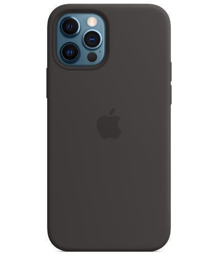 Apple Silicone Phone Case with MagSafe for iPhone 12 | 12 Pro - Black by Apple - Refurbished - Very Good condition - Image 2