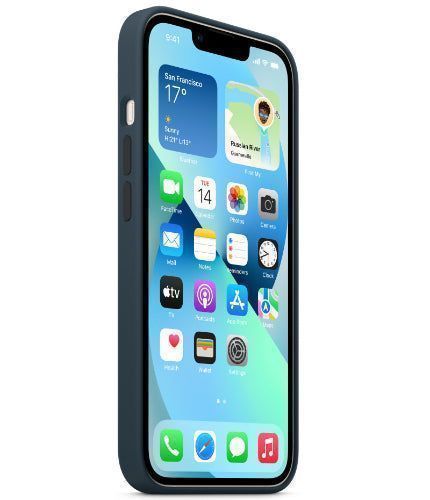 Apple Silicone Phone Case with MagSafe for iPhone 13 - Abyss Blue by Apple - Image 3