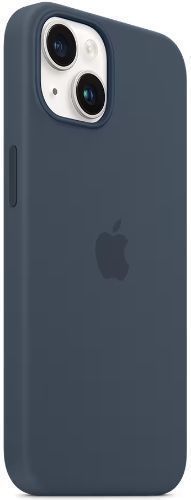 Apple Silicone Phone Case with MagSafe for iPhone 14 Plus - Storm Blue by Apple - Refurbished - Brand New condition - Image 2