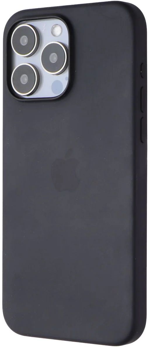 Apple Silicone Phone Case with MagSafe for iPhone 15 Pro Max - Black by Apple - Refurbished - Very Good condition - Image 2