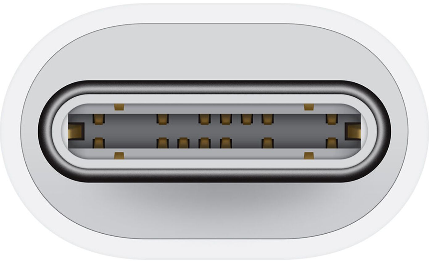 Apple USB-C to Lightning Adapter - White by Apple - Image 2